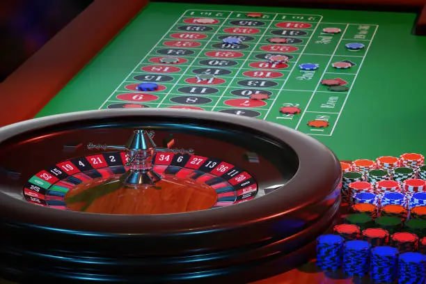 Layar hasil Live Roulette menampilkan angka pemenang dan sejarah putaran
